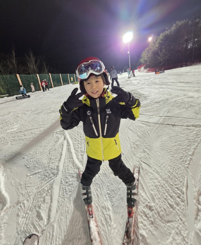 지산리조트 스키장 초급…