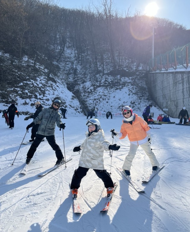 지산 가족스키강습 아이…