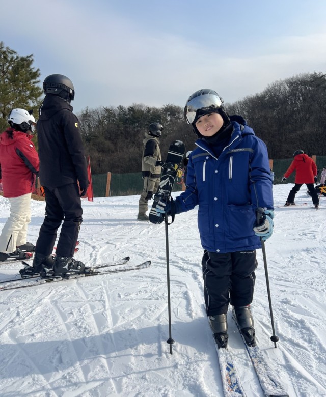 지산리조트 어린이 강습