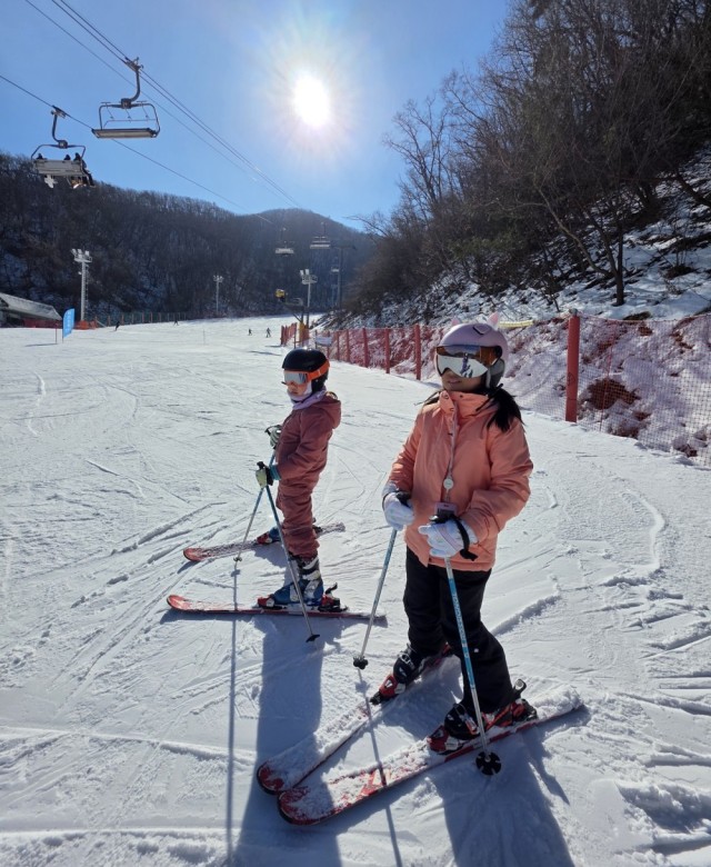 지산어린이 중급 스키강…