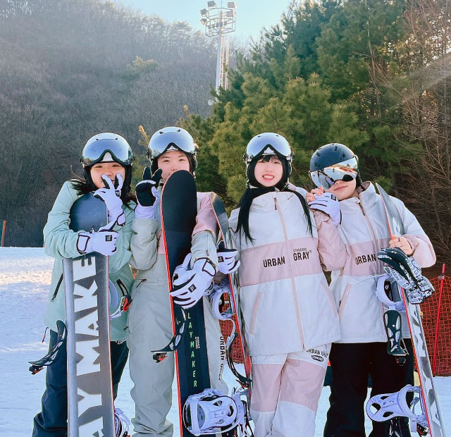 스노우보드 사진